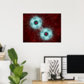Chemische Anziehung und Bindung Poster (Heimbüro)