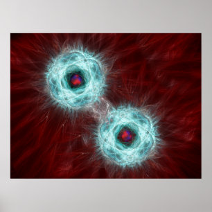 Chemische Anziehung und Bindung Poster