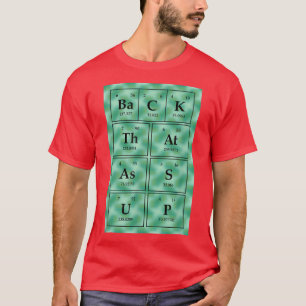 Chemische Chemie Funny Science Periodic Table Chem T-Shirt