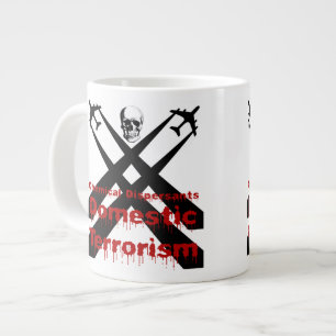 Chemische Dispersionsmittel sind häuslicher Terror Jumbo-Tasse