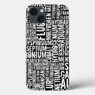 Chemische Elemente.. Carved Wood iPhone Case