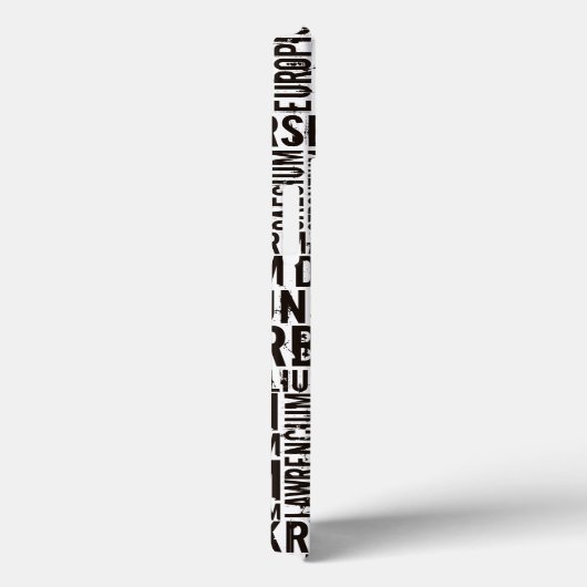 Chemische Elemente.. Carved Wood iPhone Case (Rückseite / Rechts)