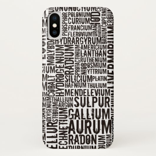 Chemische Elemente.. Case-Mate iPhone Hülle (Rückseite)