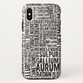 Chemische Elemente.. Case-Mate iPhone Hülle (Rückseite)