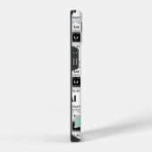 Chemische Elemente iPhone Hülle (Rechte Seite)