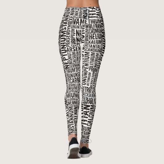 Chemische Elemente… Leggings (Rückseite)