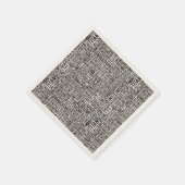 Chemische Elemente Serviette (Ecke)
