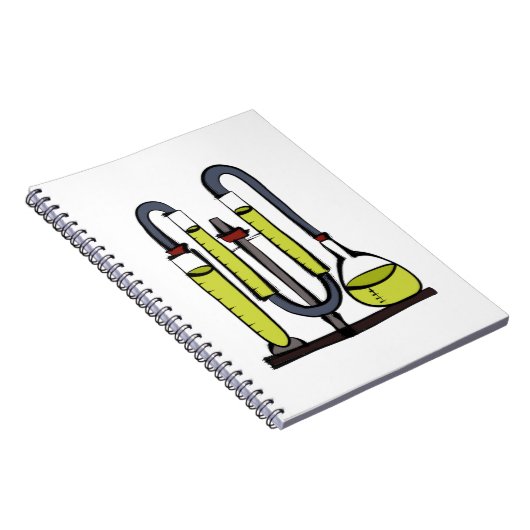 Chemische Erfahrung Notizblock (Rechte Seite)