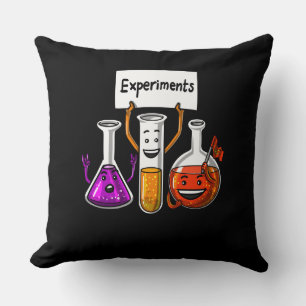 Chemische Experimente Funny Science Joke Kissen