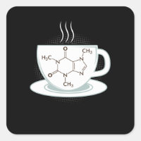 Chemische Koffeinmoleküle