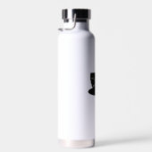 Chemische Koffeinmoleküle Trinkflasche (Rechts)