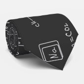 Chemische Kritzeln Krawatte (Gerollt)