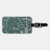 Chemische Labradorausrüstungsgekritzel Gepäckanhänger (Vorderseite horizontal)