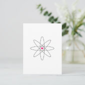 chemische Liebe Postkarte (Stehend Vorderseite)