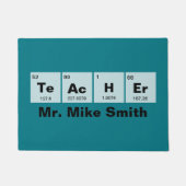 Chemische periodische Tabelle der Elemente: TeAcHE Fußmatte (Vorderseite)