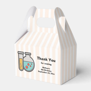 Chemische Prüfröhre und Beaker zum Geburtstag Geschenkschachtel