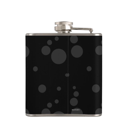 Chemische Reaktion Flachmann (Rückseite)