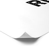 Chemische Reaktion Funny Chemistry Pub Poster (Ecke)