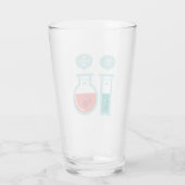 Chemische Reaktion Glas (Rückseite)