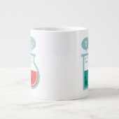 Chemische Reaktion Jumbo-Tasse (Vorderseite)