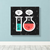 Chemische Reaktion Leinwanddruck (Insitu (Holzboden))