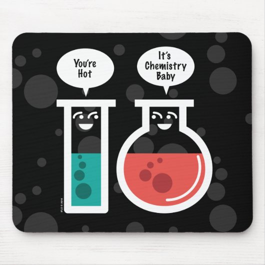 Chemische Reaktion Mousepad (Vorne)