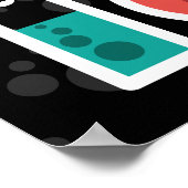 Chemische Reaktion Poster (Ecke)