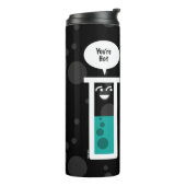 Chemische Reaktion Thermosbecher (Nach links gedreht)