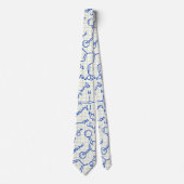 Chemische Schulstruktur Krawatte (Vorderseite)