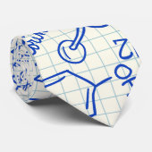 Chemische Schulstruktur Krawatte (Gerollt)