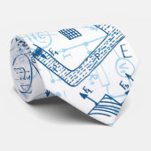 Chemische Schulstruktur Krawatte (Gerollt)