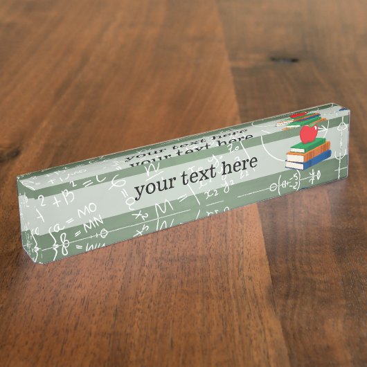 Chemische Schulstruktur Namensplakette (Seite)