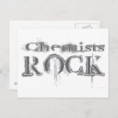 Chemische Steine Postkarte (Vorne/Hinten)