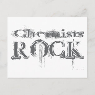 Chemische Steine Postkarte