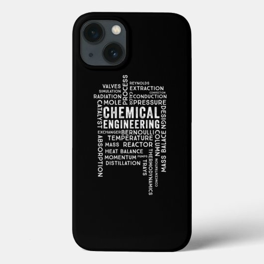 Chemische Verfahrenstechnik Grafische Chemie Case-Mate iPhone Hülle (Rückseite)