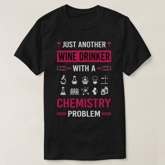 Chemischer Chemist T-Shirt (Design vorne)