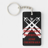 Chemischer Dispersionsmittel areTerrorism Schlüsselanhänger (Vorderseite)