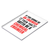 CHEMISCHER INGENIEUR NOTIZBLOCK (Linke Seite)