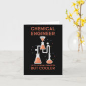 Chemischer Ingenieur wie ein normaler Ingenieur, a Karte (Gelbe Blume)