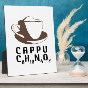 Chemisches Cappuccino Fotoplatte