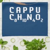 Chemisches Cappuccino Geschirrtuch (Gefaltet)