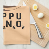 Chemisches Cappuccino Handtuch (Viertel Falte)