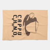 Chemisches Cappuccino Handtuch (Horizontal)