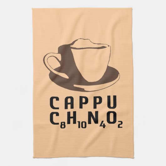 Chemisches Cappuccino Handtuch (Vertikal)