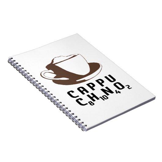 Chemisches Cappuccino Notizblock (Rechte Seite)