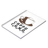 Chemisches Cappuccino Notizblock (Linke Seite)