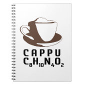 Chemisches Cappuccino Notizblock (Vorderseite)