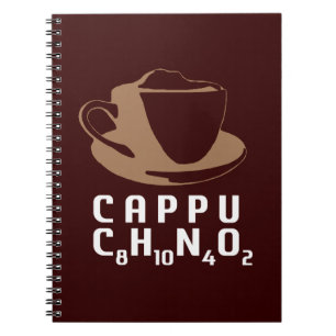 Chemisches Cappuccino Notizblock