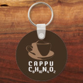 Chemisches Cappuccino Schlüsselanhänger (Rückseite)