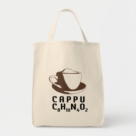 Chemisches Cappuccino Tragetasche (Vorne)
